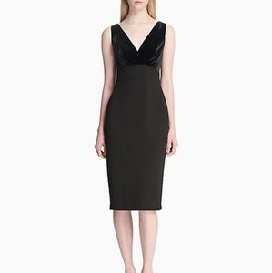 Calvin Klein Black Midi Dress